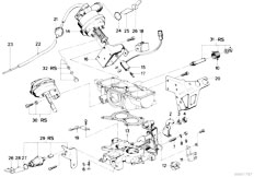 E30 316 M10 2 doors / Fuel Preparation System/  Throttle Housing