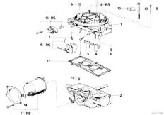 E30 316 M10 4 doors / Fuel Preparation System/  Mixture Control