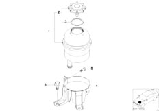 E46 320i M54 Touring / Steering/  Oil Carrier Single Parts