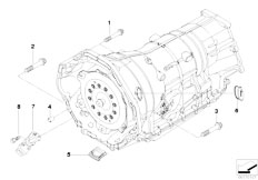 F01 750i N63 Sedan / Automatic Transmission/  Gearbox Mounting Parts