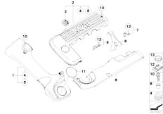 E38 730d M57 Sedan / Engine/  Engine Acoustics