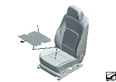 F02 740Li N54 Sedan / Audio Navigation Electronic Systems/  Electr Compon Seat Occupancy Detection