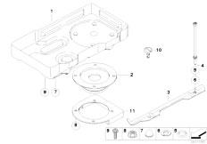 E93 330d M57N2 Cabrio / Vehicle Trim/  Vibration Damper