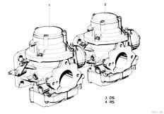 E12 520 M10 Sedan / Fuel Preparation System/  Carburetor Cdet