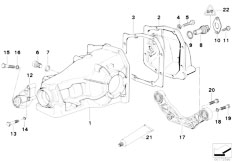 E36 M3 3.2 S50 Coupe / Rear Axle/  Final Drive Cover Trigger Contact