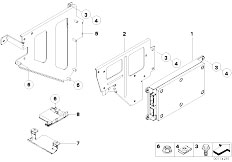 E46 318Ci N46 Cabrio / Communication Systems/  Single Parts Sa 638 Trunk