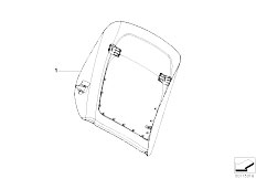 E53 X5 3.0i M54 SAV / Individual Equipment Indiv Rear Panel Sports Seat Leather