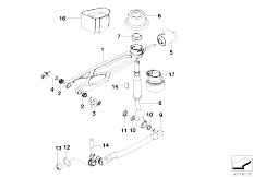 E39 525d M57 Sedan / Gearshift/  Gear Shifting Mech Transm Diesel