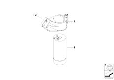 E85 Z4 2.5i N52 Roadster / Heater And Air Conditioning Drying Container