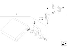 E85 Z4 2.5i N52 Roadster / Heater And Air Conditioning Evaporator Expansion Valve