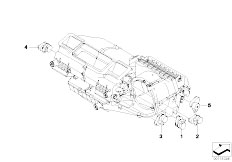 E85 Z4 2.5i N52 Roadster / Heater And Air Conditioning Actuator For Automatic Air Condition