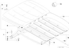 E36 318ti M42 Compact / Sliding Roof Folding Top/  Folding Top F Folding Sliding Roof
