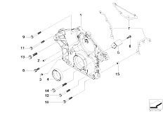 E66 760Li N73 Sedan / Engine Lower Timing Case