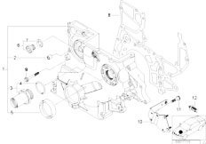 E39 520d M47 Touring / Engine Lower Timing Case