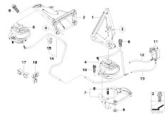 E65 730d M57N2 Sedan / Engine And Transmission Suspension/  Engine Suspension