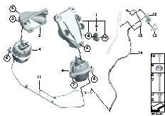 F02 730Ld N57 Sedan / Engine And Transmission Suspension/  Engine Suspension