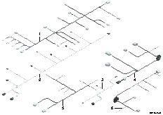 F02 740Li N54 Sedan / Vehicle Electrical System Various Additional Wiring Sets