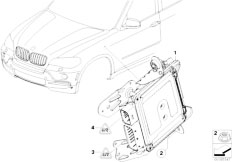 E71 X6 50iX N63 SAC / Steering/  Control Unit Active Steering