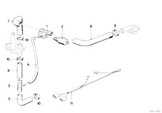 E12 518i M10 Sedan / Fuel Preparation System/  Idle Increase