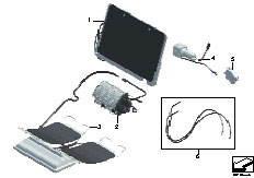 F02 730Ld N57 Sedan / Seats/  Lumbar Support Active Seat Front