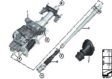 F01 730d N57 Sedan / Steering Add On Parts Electr Steering Column Adj