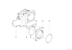 E32 735i M30 Sedan / Fuel Preparation System Throttle Housing Assembly Eml