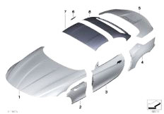 E89 Z4 23i N52N Roadster / Bodywork Outer Panel