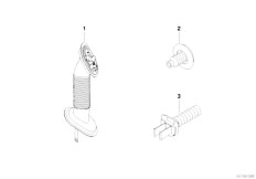 E70 X5 3.0si N52N SAV / Vehicle Electrical System/  Various Grommets Covers