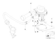 Z3 Z3 2.8 M52 Roadster / Engine/  Emission Control Air Pump