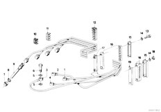 E12 520i M20 Sedan / Fuel Preparation System Fuel Injection K Jetronic