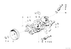 E30 324d M21 4 doors / Fuel Preparation System Diesel Injection Pump-2