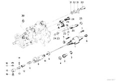 E30 324d M21 4 doors / Fuel Preparation System/  Mechanical Regulation