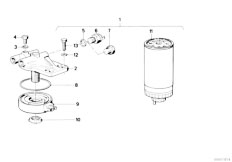 E30 324d M21 4 doors / Fuel Preparation System/  Fuel Strainer With Heating