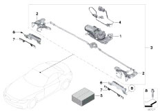 E89 Z4 30i N52N Roadster / Sliding Roof Folding Top/  Plugs