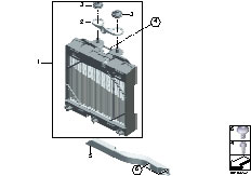 F01 750i N63 Sedan / Radiator Engine Oil Cooler