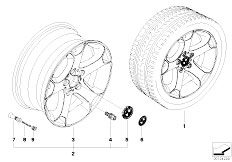 E53 X5 3.0i M54 SAV / Wheels Bmw La Wheel Y Spoke 131