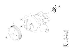 E66 760Li N73 Sedan / Steering/  Power Steering Pump Dynamic Drive