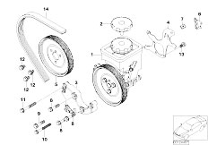 E46 318td M47N Compact / Steering/  Power Steering Pump