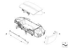 E66 735Li N62 Sedan / Individual Equipment/  Indiv Centre Console Centre Arm Rest