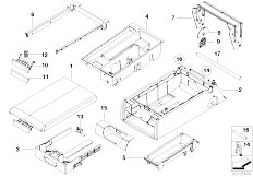 E39 525tds M51 Sedan / Seats/  Multi Purpose Armrest