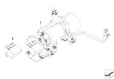 E67 760LiS N73 Sedan / Vehicle Trim/  Hydraulic Window Lifter Parts