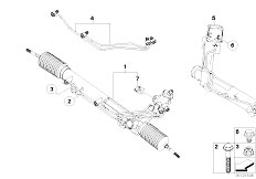 E53 X5 4.8is N62 SAV / Steering Hydro Steering Box