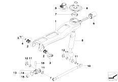 E60 520i M54 Sedan / Gearshift/  Gearbox Shifting Parts