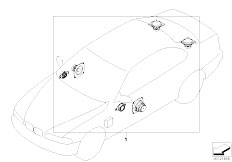 E39 520i M52 Sedan / Audio Navigation Electronic Systems/  Sound Modul System