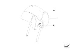 E66 760Li N73 Sedan / Individual Equipment/  Ind Headrest Comfort Seat Front