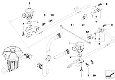 E67 760LiS N73 Sedan / Engine Emission Control Pipes