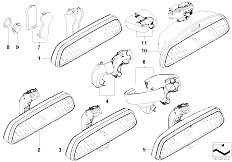 E53 X5 3.0d M57 SAV / Vehicle Trim/  Interior Mirror