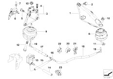 E46 330xd M57 Sedan / Engine And Transmission Suspension/  Engine Suspension