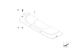 E66 730Li N52 Sedan / Radiator Cover