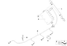 E85 Z4 2.0i N46 Roadster / Distance Systems Cruise Control/  Park Distance Control Pdc